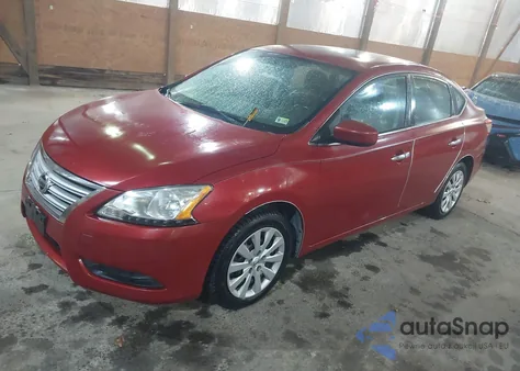 2013 Nissan Sentra Sv из США, поврежденный, VIN 3N1AB7AP6DL706520